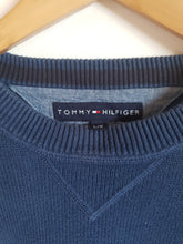 Load image into Gallery viewer, Tommy Hilfiger Blue Crew Neck Sweatshirt