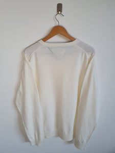 Tommy Hilfiger Cream Sweatshirt - XL