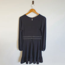 Load image into Gallery viewer, Michael Kors Black Silver Studded Dress
