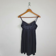 Load image into Gallery viewer, Ted Baker Polka-dot Black Silk Dress
