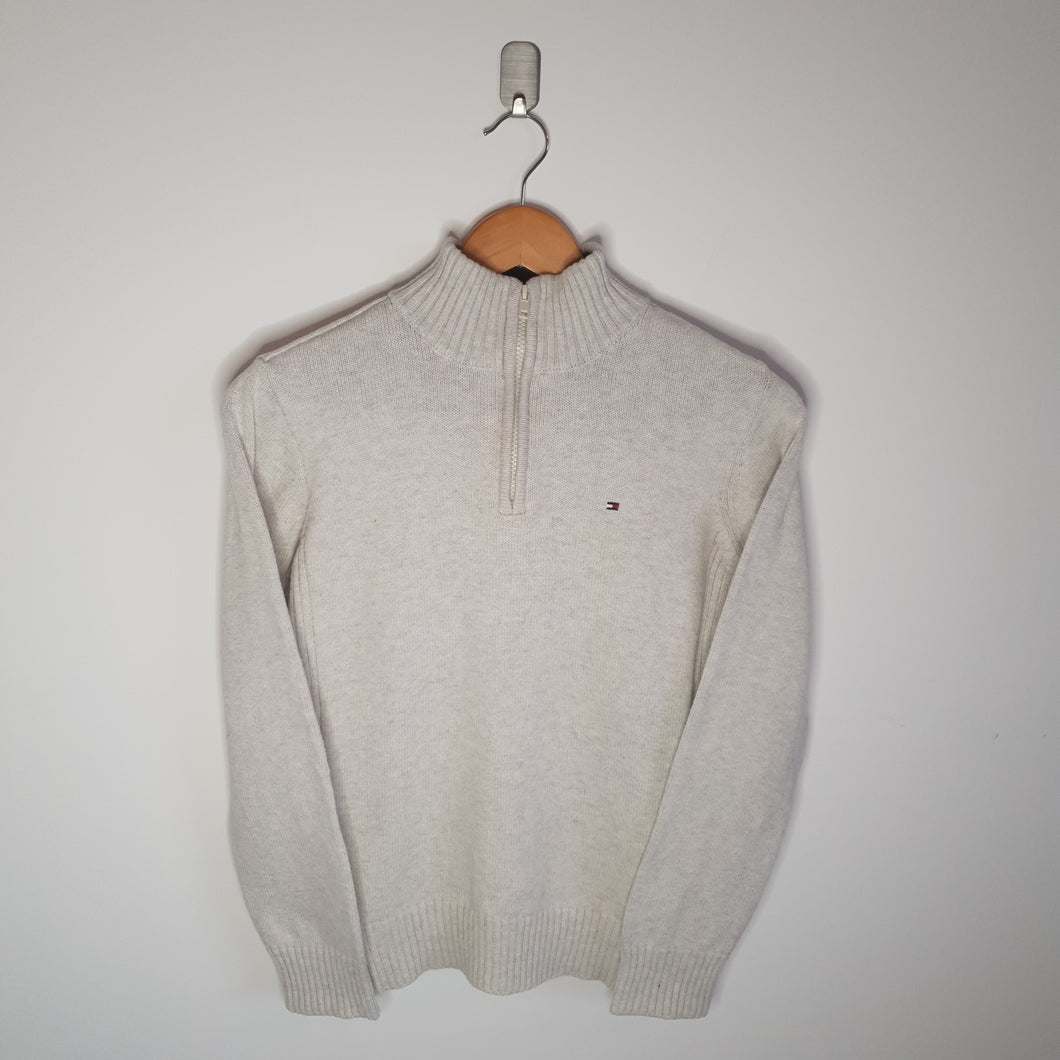 Tommy Hilfiger Womens Grey 1/4 Zipper