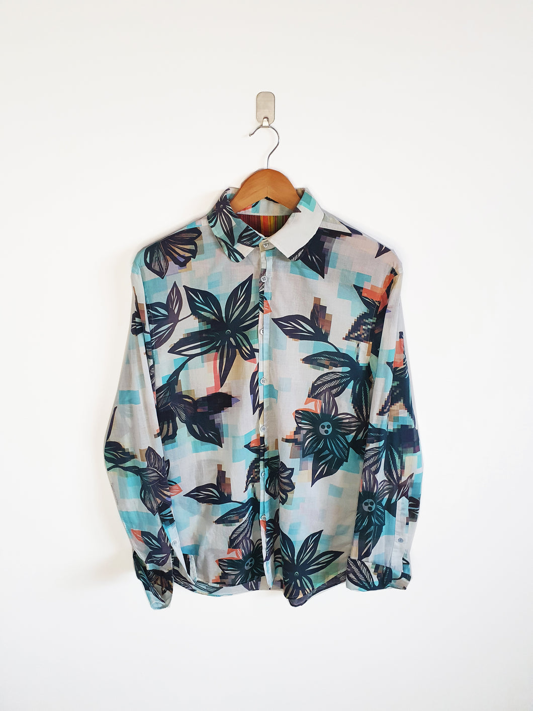 Kenzo Patterned Shirt - Collar 15 1/2